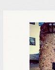 Wash It Framed print 13x18 cm / 5x7″ White frame corner detail