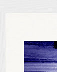 The Unwritten Path Framed print 13x18 cm / 5x7″ White frame corner detail