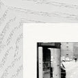 Old Star Framed print 13x18 cm / 5x7″ White frame corner detail