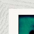 Dancing Cowboy Framed print 13x18 cm / 5x7″ White frame corner detail