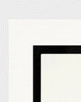 Little Secret Framed print 13x18 cm / 5x7″ White frame corner detail
