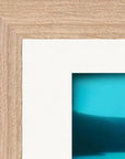 Northern Soul Framed print 13x18 cm / 5x7″ Wood frame corner detail