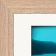 Northern Soul Framed print 13x18 cm / 5x7″ Wood frame corner detail