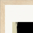 Shadow of Self Framed print 13x18 cm / 5x7″ Wood frame corner detail