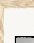 Circle of Life Framed print 13x18 cm / 5x7″ Wood frame corner detail