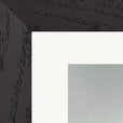 Everyday Hero Framed print 15x20 cm / 6x8″ Black frame corner detail