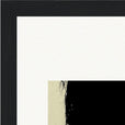 Shadow of Self Framed print 15x20 cm / 6x8″ Black frame corner detail