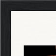 Have a Looksie Framed print 15x20 cm / 6x8″ Black frame corner detail