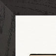 Hat On Framed print 15x20 cm / 6x8″ Black frame corner detail