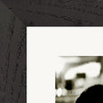 Cuba Girl Framed print 15x20 cm / 6x8″ Black frame corner detail