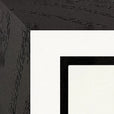 Little Secret Framed print 15x20 cm / 6x8″ Black frame corner detail