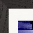 The Unwritten Path Framed print 15x20 cm / 6x8″ Black frame corner detail