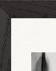 Synch'd Hands Framed print 15x20 cm / 6x8″ Black frame corner detail