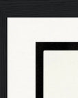 Little Secret Framed print 15x20 cm / 6x8″ Black frame corner detail
