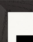 Have a Looksie Framed print 15x20 cm / 6x8″ Black frame corner detail