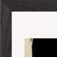 Shadow of Self Framed print 15x20 cm / 6x8″ Black frame corner detail