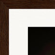 A Dreamer’s Strength Framed print 15x20 cm / 6x8″ Dark wood frame corner detail