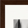 Synch'd Hands Framed print 15x20 cm / 6x8″ Dark wood frame corner detail