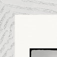 Circle of Life Framed print 15x20 cm / 6x8″ White frame corner detail