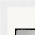 Circle of Life Framed print 15x20 cm / 6x8″ White frame corner detail