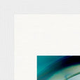 Around and Around Framed print 15x20 cm / 6x8″ White frame corner detail