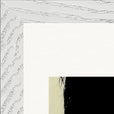 Shadow of Self Framed print 15x20 cm / 6x8″ White frame corner detail