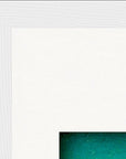 Underwater Flight Framed print 15x20 cm / 6x8″ White frame corner detail
