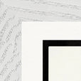 Little Secret Framed print 15x20 cm / 6x8″ White frame corner detail