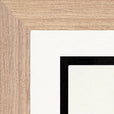 Little Secret Framed print 15x20 cm / 6x8″ Wood frame corner detail