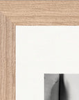 Synch'd Hands Framed print 15x20 cm / 6x8″ Wood frame corner detail