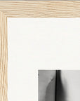 Synch'd Hands Framed print 15x20 cm / 6x8″ Wood frame corner detail