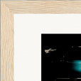 Vibe of Life Framed print 15x20 cm / 6x8″ Wood frame corner detail