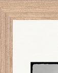 Circle of Life Framed print 15x20 cm / 6x8″ Wood frame corner detail