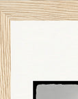 Circle of Life Framed print 15x20 cm / 6x8″ Wood frame corner detail