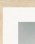 Everyday Hero Framed print 15x20 cm / 6x8″ Wood frame corner detail