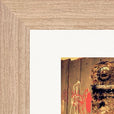 Blast Off Framed print 15x20 cm / 6x8″ Wood frame corner detail