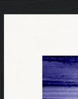 The Unwritten Path Framed print 20x25 cm / 8x10″ Black frame corner detail