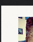 Wash It Framed print 20x25 cm / 8x10″ Black frame corner detail