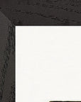 Hat On Framed print 20x25 cm / 8x10″ Black frame corner detail