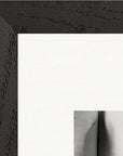 Synch'd Hands Framed print 20x25 cm / 8x10″ Black frame corner detail