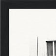 The Urban Matrix Framed print 20x25 cm / 8x10″ Black frame corner detail