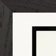 Little Secret Framed print 20x25 cm / 8x10″ Black frame corner detail