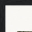 Hat On Framed print 20x25 cm / 8x10″ Black frame corner detail