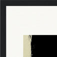 Shadow of Self Framed print 20x25 cm / 8x10″ Black frame corner detail