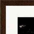 Vibe of Life Framed print 20x25 cm / 8x10″ Dark wood frame corner detail
