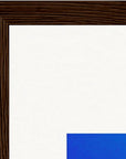 Nocturne Velvet Framed print 20x25 cm / 8x10″ Dark wood frame corner detail
