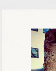 Wash It Framed print 20x25 cm / 8x10″ White frame corner detail