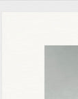 Everyday Hero Framed print 20x25 cm / 8x10″ White frame corner detail