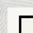 Little Secret Framed print 20x25 cm / 8x10″ White frame corner detail