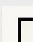 Little Secret Framed print 20x25 cm / 8x10″ White frame corner detail